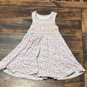 Posh Peanut Multicolor Floral Kids Dress